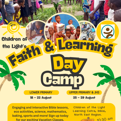 Flyer for Vacation Classes, Dibisi