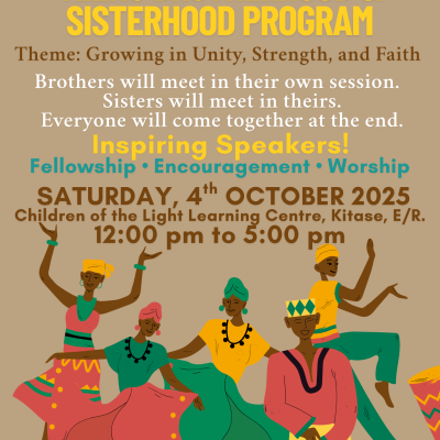 Sister and Brotherhood 2025 flyer